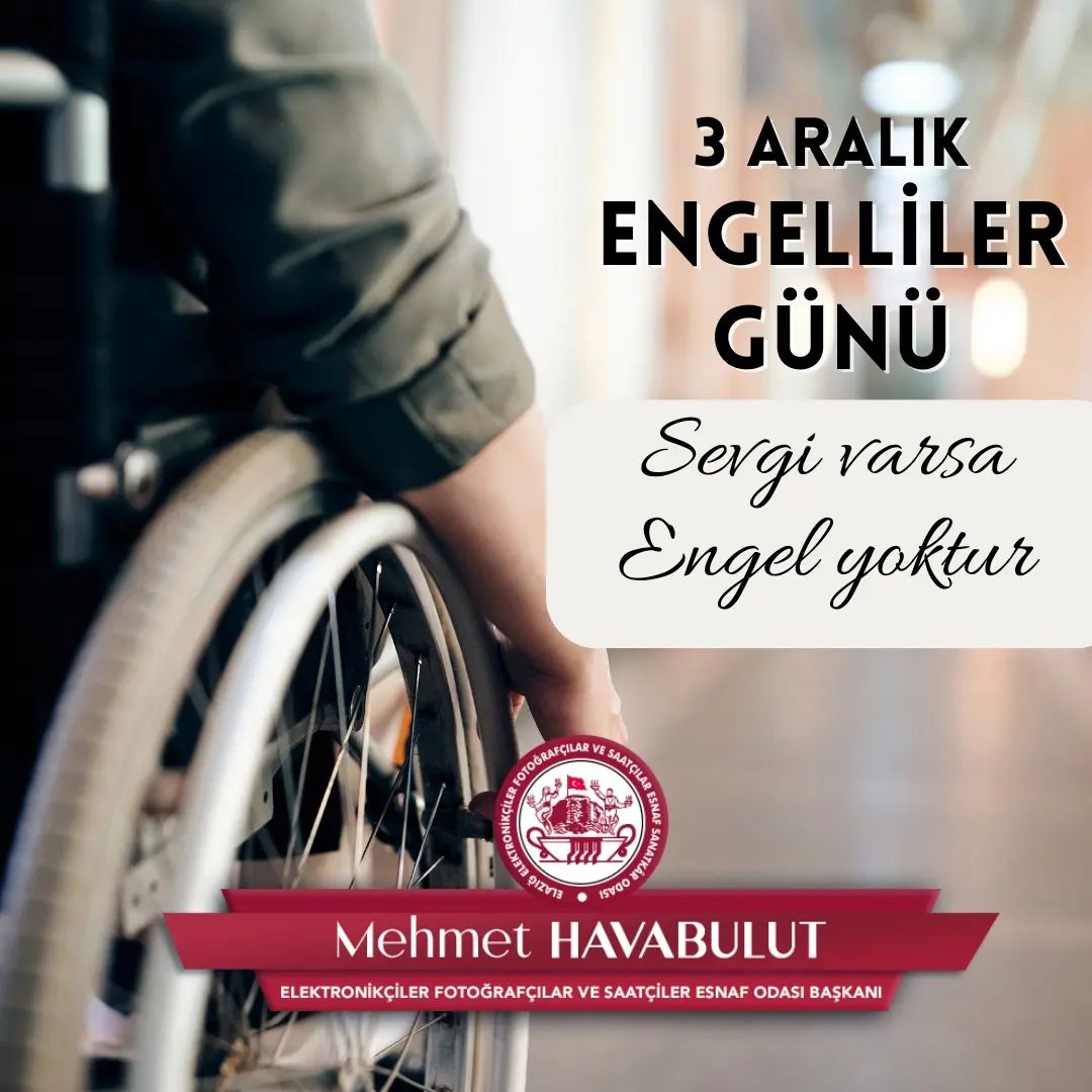 3 Aralık Engelliler Günü